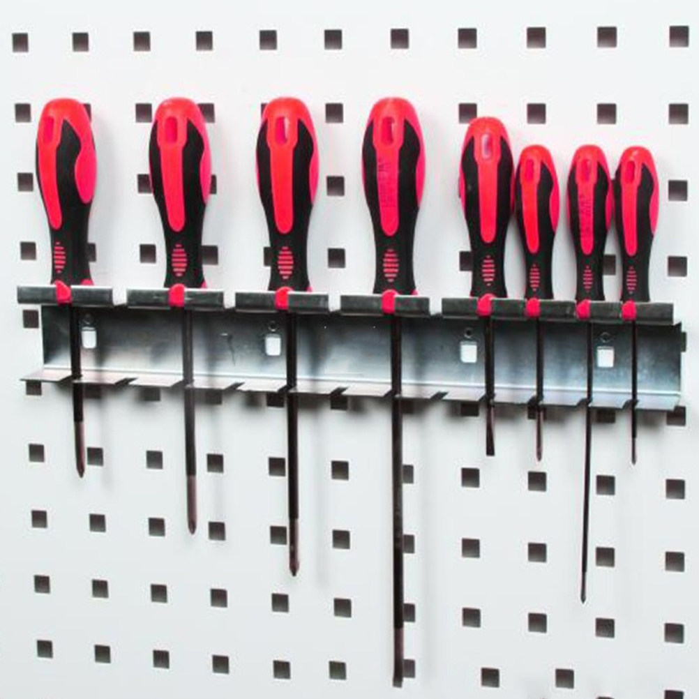 Workshop Tools Rack - Organisateur de tournevis pour panneau perforé,
