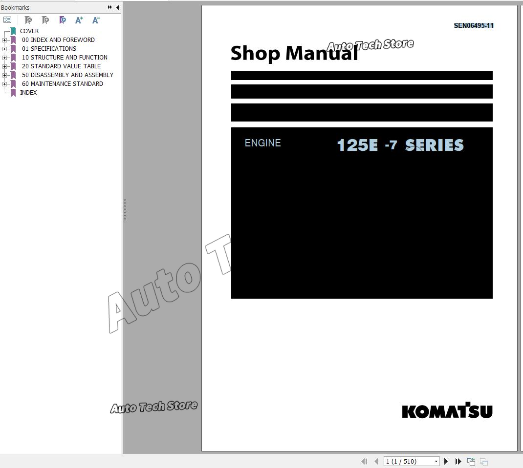 Pour Komatsu Diesel Engine Sho - Tools In Workshop Pdf avis et prix