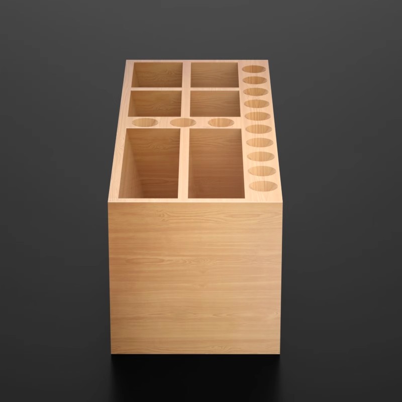 Amaoe M63 Bambo boîte de range - Tools For Woodworking Workshop avis et prix